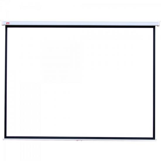 Tela Retrátil 2,35m X 1,32m 16:9 TRM106HC Branca TES por 0,00 à vista no boleto/pix ou parcele em até 1x sem juros. Compre na loja Mundomax!