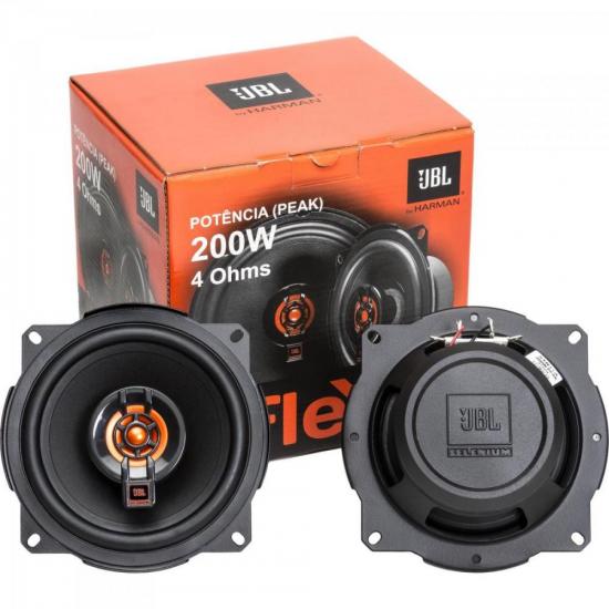 Kit Alto Falante Triaxial 6\" 100W RMS 4 Ohms Flex System 6TR11A JBL por 0,00 à vista no boleto/pix ou parcele em até 1x sem juros. Compre na loja Mundomax!