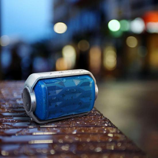 Caixa Multimídia 2,8W Wireless/Bluetooth/Microfone/Prova D\