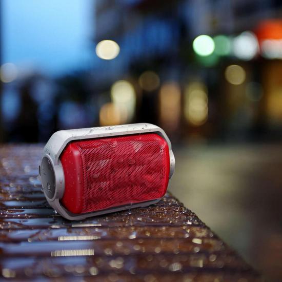 Caixa Multimídia 2,8W Wireless/Bluetooth/Microfone/Prova D\