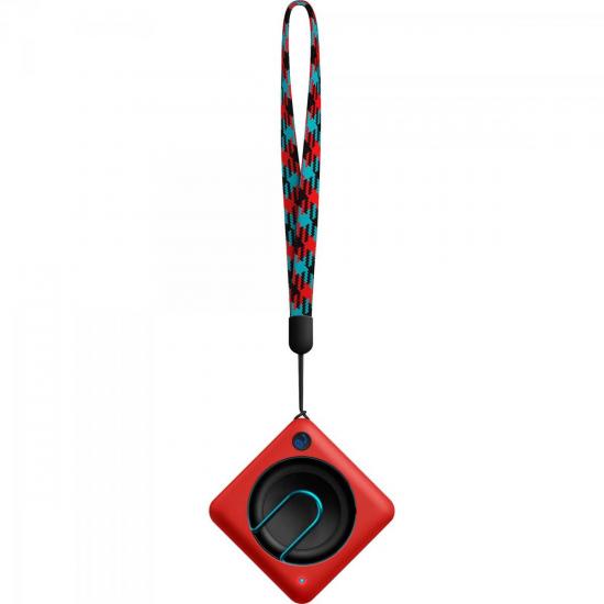 Caixa Multimídia 2W Wireless/Bluetooth/Microfone BT1300R/00 Vermelha por 0,00 à vista no boleto/pix ou parcele em até 1x sem juros. Compre na loja Mundomax!