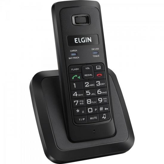 Telefone Sem Fio com Viva Voz TSF3500 Preto ELGIN por 0,00 à vista no boleto/pix ou parcele em até 1x sem juros. Compre na loja Mundomax!