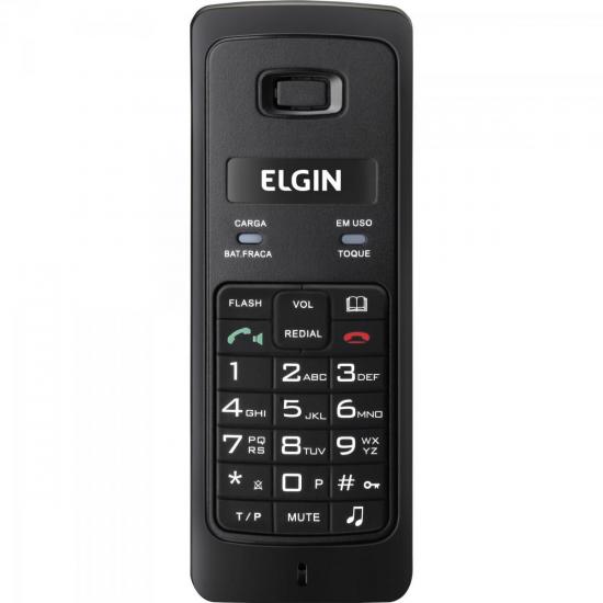 Telefone Sem Fio com Viva Voz TSF3500 Preto ELGIN por 0,00 à vista no boleto/pix ou parcele em até 1x sem juros. Compre na loja Mundomax!