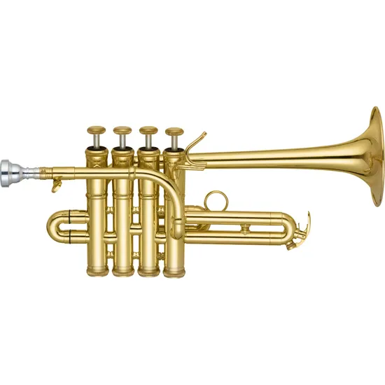 Trompete Piccolo Bb/A HCPT-600L Laqueado HARMONICS (58672)