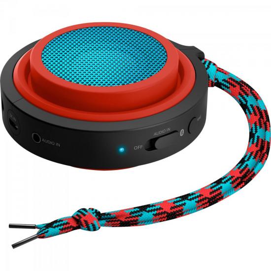 Caixa Multimídia 2W Wireless e Bluetooth BT2000R/00 Vermelho e Azul por 0,00 à vista no boleto/pix ou parcele em até 1x sem juros. Compre na loja Mundomax!