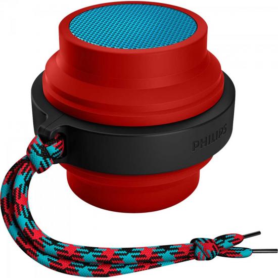 Caixa Multimídia 2W Wireless e Bluetooth BT2000R/00 Vermelho e Azul por 0,00 à vista no boleto/pix ou parcele em até 1x sem juros. Compre na loja Mundomax!