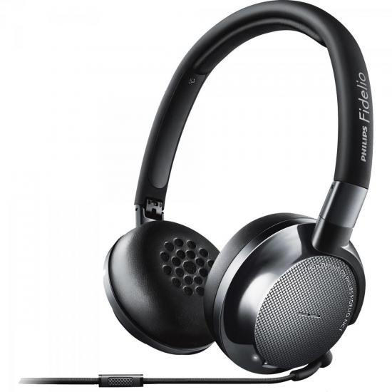 Fone de Ouvido com Microfone Fidelio NC1/00 Noise-cancelling Preto por 0,00 à vista no boleto/pix ou parcele em até 1x sem juros. Compre na loja Mundomax!