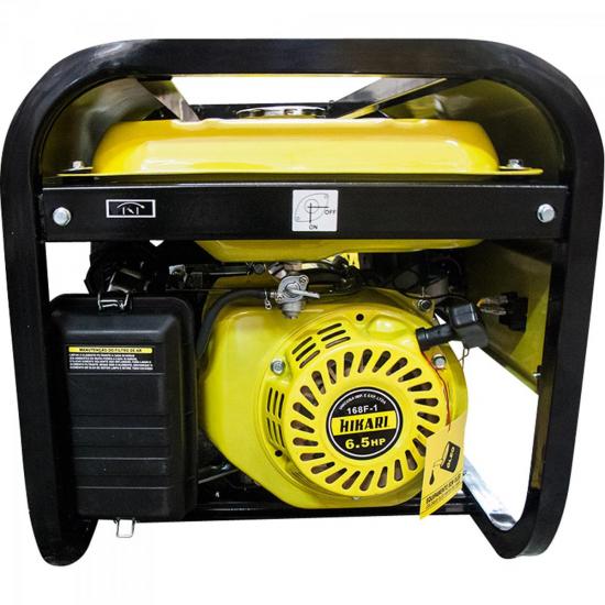 Gerador a Gasolina 2,2kW 13H HG-2000 Amarelo HIKARI por 0,00 à vista no boleto/pix ou parcele em até 1x sem juros. Compre na loja Mundomax!