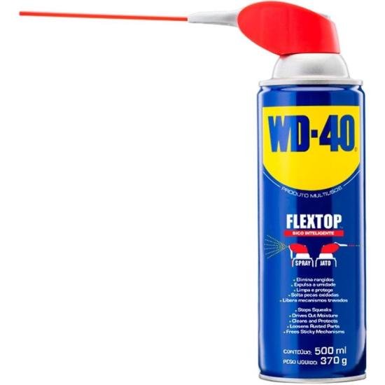 Lubrificante e Desengripante Aerosol WD40 Flex Top 500ml - Caixa Fechada por 396,00 à vista no boleto/pix ou parcele em até 10x sem juros. Compre na loja Mundomax!