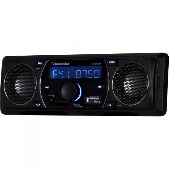 Auto Rádio USB/SD/AUX/FM RS-2710BR ROADSTAR por 0,00 à vista no boleto/pix ou parcele em até 1x sem juros. Compre na loja Mundomax!