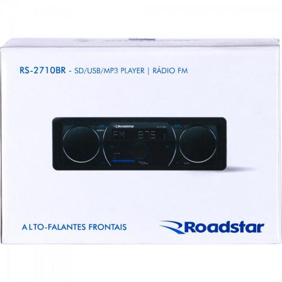 Auto Rádio USB/SD/AUX/FM RS-2710BR ROADSTAR por 0,00 à vista no boleto/pix ou parcele em até 1x sem juros. Compre na loja Mundomax!