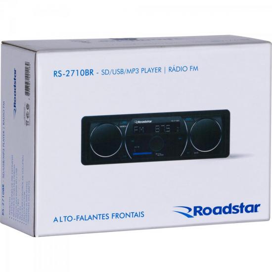 Auto Rádio USB/SD/AUX/FM RS-2710BR ROADSTAR por 0,00 à vista no boleto/pix ou parcele em até 1x sem juros. Compre na loja Mundomax!