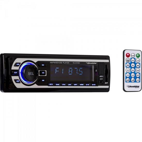 Auto Rádio USB/SD/AUX/FM/AM RS-2707BR ROADSTAR por 0,00 à vista no boleto/pix ou parcele em até 1x sem juros. Compre na loja Mundomax!
