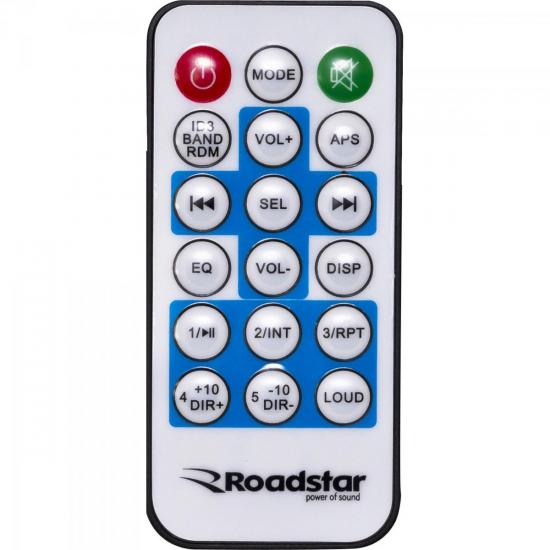 Auto Rádio USB/SD/AUX/FM/AM RS-2707BR ROADSTAR por 0,00 à vista no boleto/pix ou parcele em até 1x sem juros. Compre na loja Mundomax!