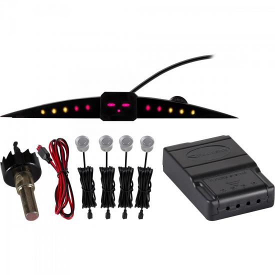 Sensor de Estacionamento 4 Pontos RS204BR Preto ROADSTAR por 0,00 à vista no boleto/pix ou parcele em até 1x sem juros. Compre na loja Mundomax!