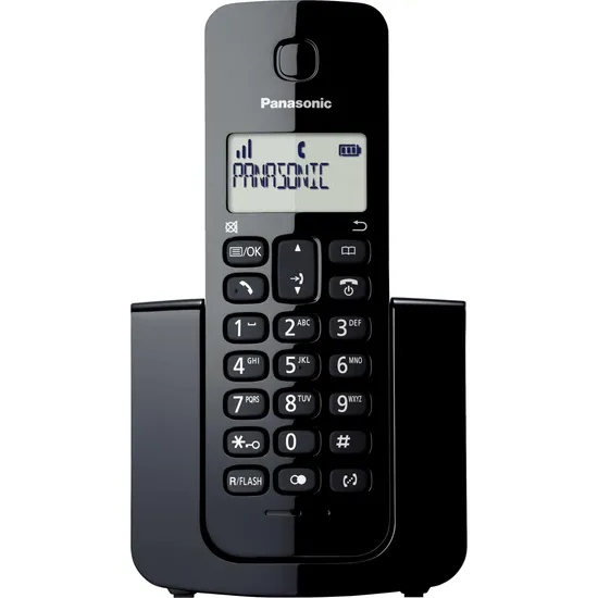 Telefone sem Fio com ID KX-TGB110LBB Preto PANASONIC por 179,99 à vista no boleto/pix ou parcele em até 7x sem juros. Compre na loja Mundomax!