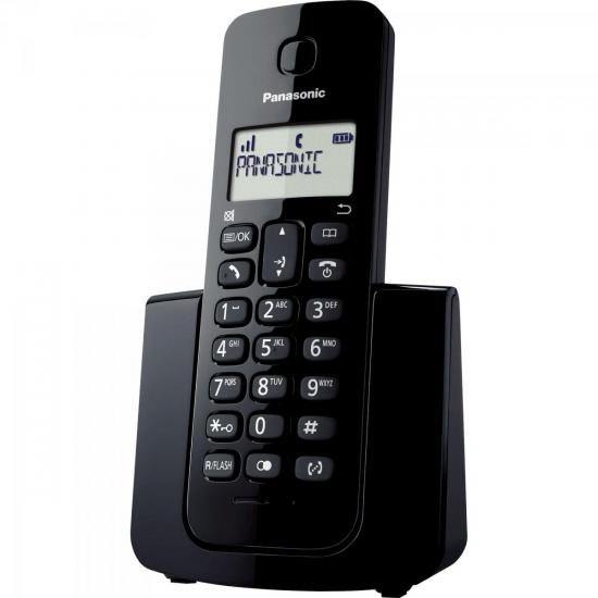 Telefone sem Fio com ID KX-TGB110LBB Preto PANASONIC por 190,00 à vista no boleto/pix ou parcele em até 7x sem juros. Compre na loja Mundomax!