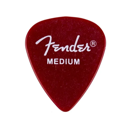 Palheta Fender California Clear Média Vermelha (58804)