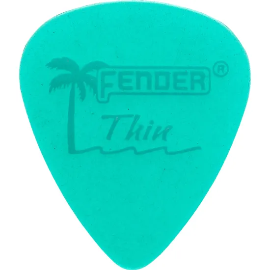 Palheta Fender California Clear Fina Verde (58805)