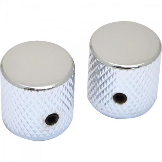 Set de Knobs para Contrabaixo FENDER Stratocaster VT CHOME Cromado por 90,90 à vista no boleto/pix ou parcele em até 3x sem juros. Compre na loja Mundomax!