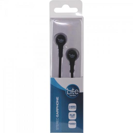 Fone de Ouvido EB-201BK Preto LITE por 0,00 à vista no boleto/pix ou parcele em até 1x sem juros. Compre na loja Mundomax!