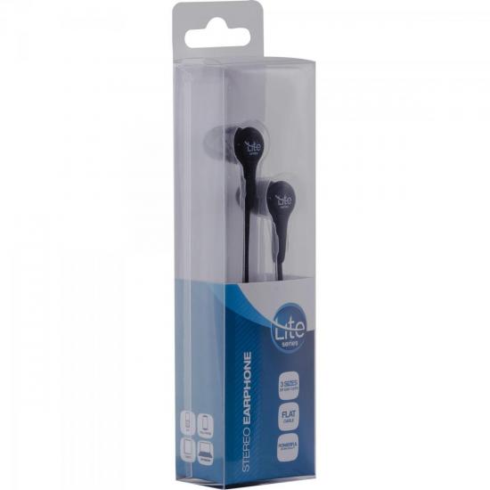 Fone de Ouvido EB-201BK Preto LITE por 0,00 à vista no boleto/pix ou parcele em até 1x sem juros. Compre na loja Mundomax!
