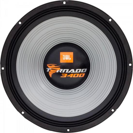 Alto Falante Subwoofer 18\" 1700W RMS 4 Ohms TORNADO 3400 18SWT3400 JBL por 0,00 à vista no boleto/pix ou parcele em até 1x sem juros. Compre na loja Mundomax!