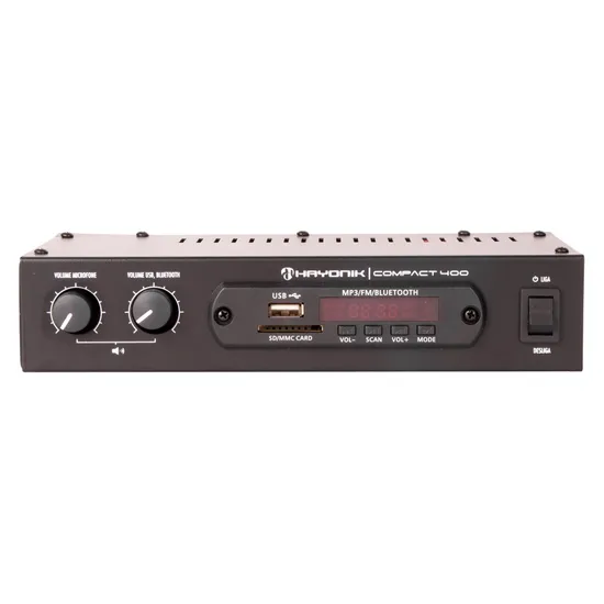 Amplificador Hayonik Compact 400 40W RMS Com Bluetooth (58859)