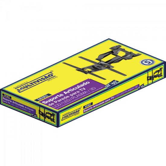 Suporte Articulado TV 32\" a 60\" MI862 MULTIVISÃO por 0,00 à vista no boleto/pix ou parcele em até 1x sem juros. Compre na loja Mundomax!