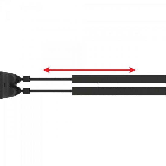 Suporte Telescópico para DVD SDVD-PLUS Preto MULTIVISÃO por 0,00 à vista no boleto/pix ou parcele em até 1x sem juros. Compre na loja Mundomax!