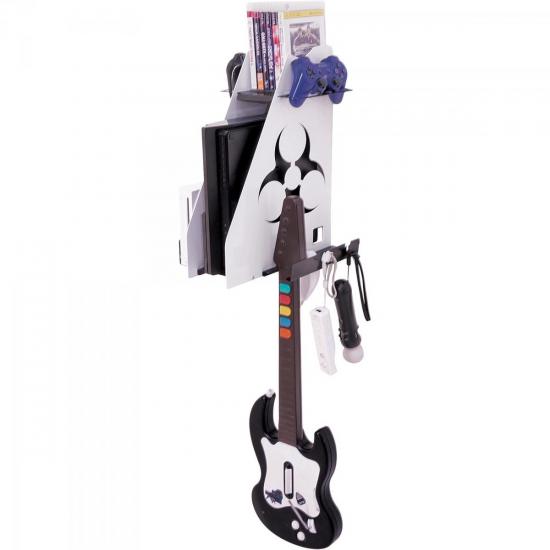 Suporte Para Video-Games MULTI-GAMES Branco MULTIVISÃO por 0,00 à vista no boleto/pix ou parcele em até 1x sem juros. Compre na loja Mundomax!