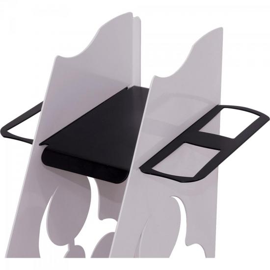 Suporte Para Video-Games MULTI-GAMES Branco MULTIVISÃO por 0,00 à vista no boleto/pix ou parcele em até 1x sem juros. Compre na loja Mundomax!