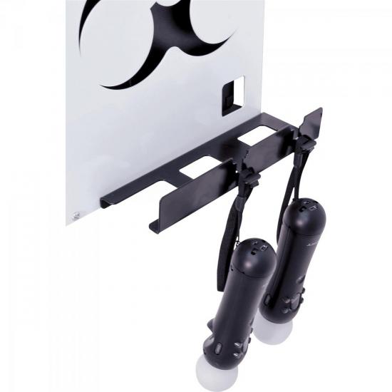 Suporte Para Video-Games MULTI-GAMES Branco MULTIVISÃO por 0,00 à vista no boleto/pix ou parcele em até 1x sem juros. Compre na loja Mundomax!