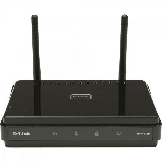 Repetidor Roteador Wireless 300Mbps DAP-1360 Preto D-LINK por 0,00 à vista no boleto/pix ou parcele em até 1x sem juros. Compre na loja Mundomax!