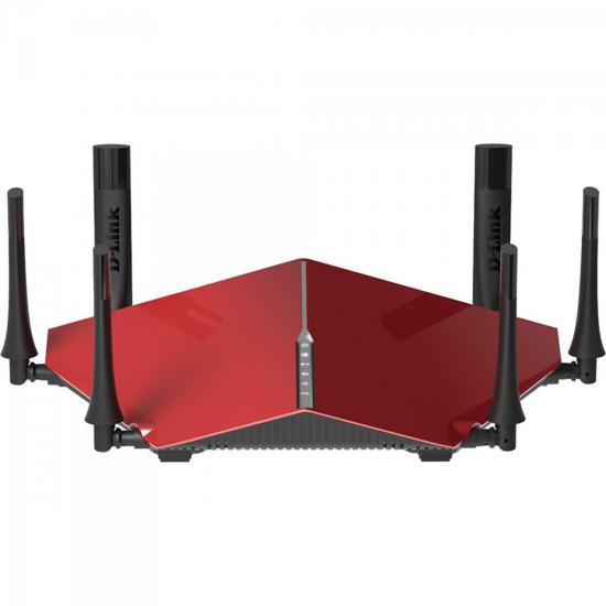 Roteador Wireless 3200Mbps DIR-890L Vermelho D-LINK por 0,00 à vista no boleto/pix ou parcele em até 1x sem juros. Compre na loja Mundomax!