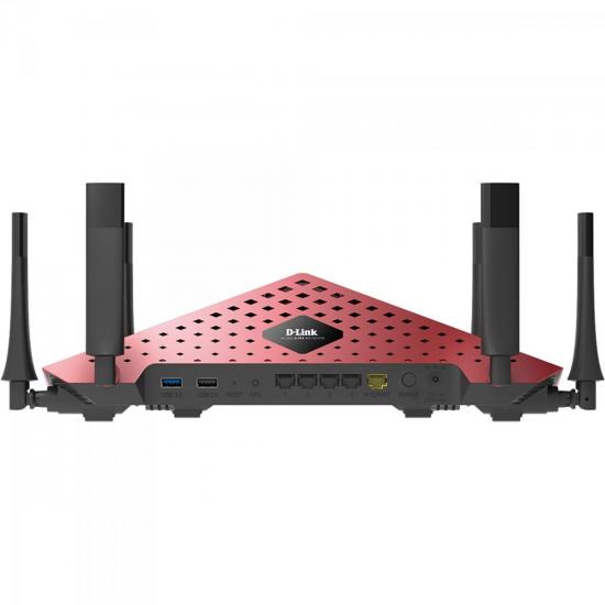 Roteador Wireless 3200Mbps DIR-890L Vermelho D-LINK por 0,00 à vista no boleto/pix ou parcele em até 1x sem juros. Compre na loja Mundomax!