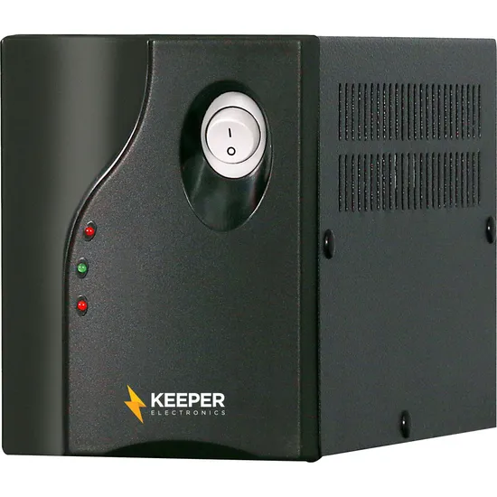 Protetor Eletrônico 2000VA Bivolt PROTETOR I Preto KEEPER (58948)