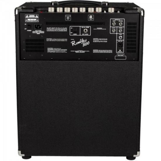 Cubo Para Contrabaixo 500W RUMBLE 500 V3 FENDER por 0,00 à vista no boleto/pix ou parcele em até 1x sem juros. Compre na loja Mundomax!