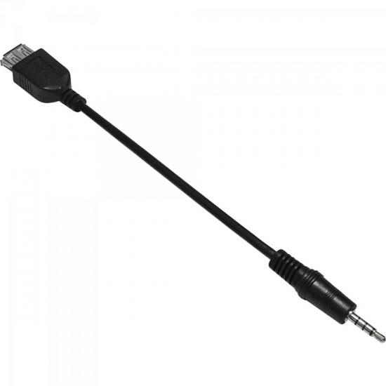 Cabo P2 4C x USB Fêmea CBPD0005 Preto Storm por 62,00 à vista no boleto/pix ou parcele em até 2x sem juros. Compre na loja Mundomax!