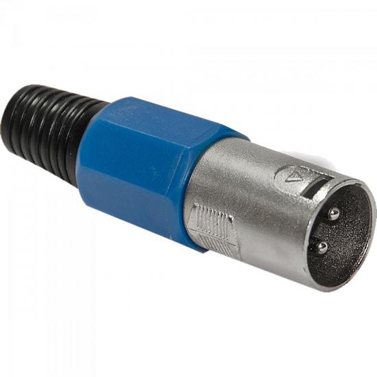 Conector Cannon Macho Plástico PGCN0006 Azul Storm por 32,99 à vista no boleto/pix ou parcele em até 1x sem juros. Compre na loja Mundomax!