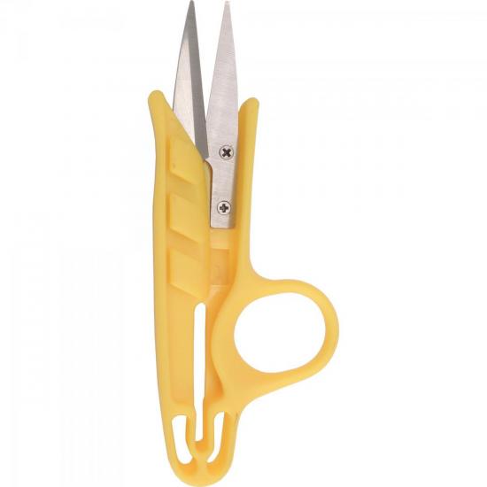 Tesoura ARREMATE Amarela BRASFORT por 0,00 à vista no boleto/pix ou parcele em até 1x sem juros. Compre na loja Mundomax!