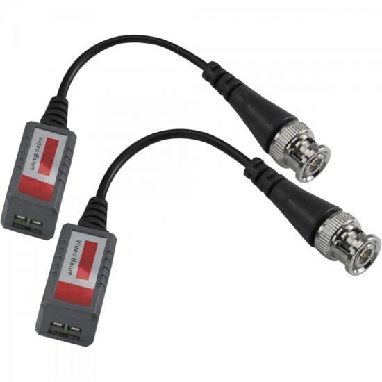 Conversor Vídeo Balun para Rack XCVB1 Preto X-CELL por 0,00 à vista no boleto/pix ou parcele em até 1x sem juros. Compre na loja Mundomax!