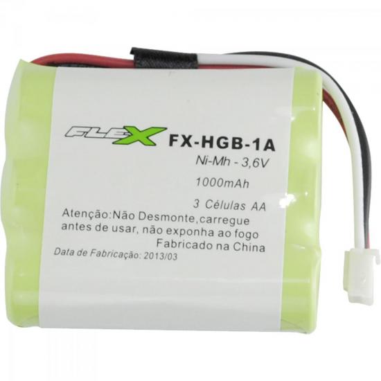 Bateria Para Telefone sem Fio 1000mAh 3,6V FX-HGB-1A FLEX por 0,00 à vista no boleto/pix ou parcele em até 1x sem juros. Compre na loja Mundomax!