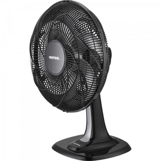 Ventilador de Mesa Ventisol Turbo 6 40cm Preto/Cinza 220v por 195,00 à vista no boleto/pix ou parcele em até 7x sem juros. Compre na loja Mundomax!
