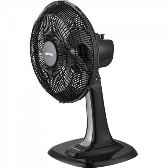 Ventilador de Mesa Ventisol Turbo 6 30cm Preto/Cinza 127v por 155,00 à vista no boleto/pix ou parcele em até 6x sem juros. Compre na loja Mundomax!