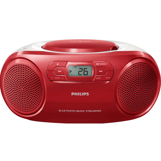 Rádio Portátil com CD Player/USB/MP3/FM/Bluetooth AZ331TX/78 (59116)