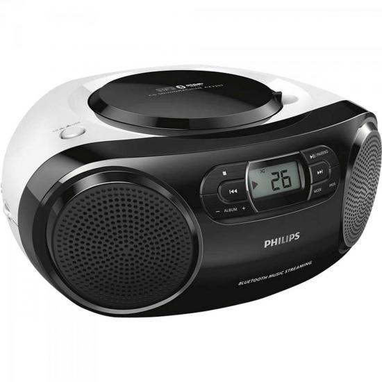 Rádio Portátil com CD Player/USB/MP3/FM/Bluetooth AZ330TX/78 por 0,00 à vista no boleto/pix ou parcele em até 1x sem juros. Compre na loja Mundomax!