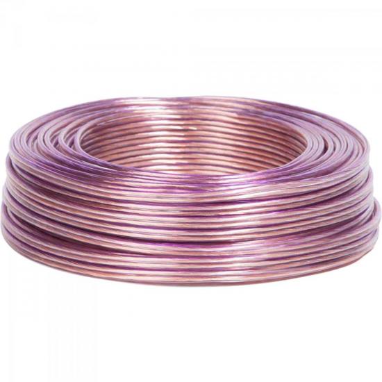 Fio Paralelo 2x2,50mm Nacional Cristal TECHNOISE por 0,00 à vista no boleto/pix ou parcele em até 1x sem juros. Compre na loja Mundomax!