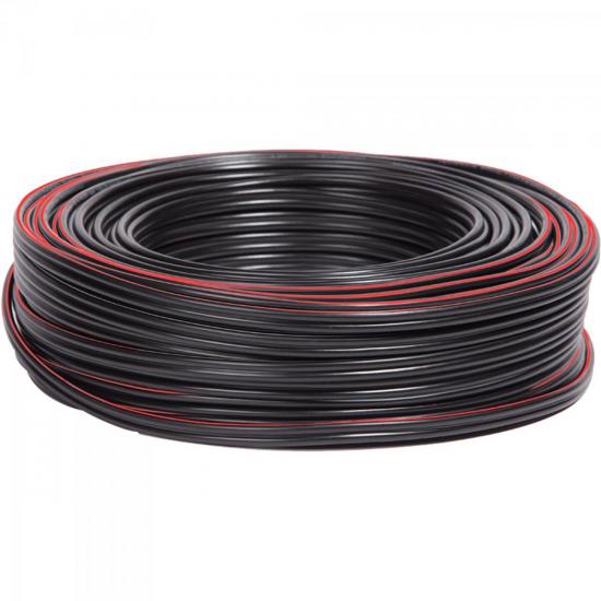 Fio Paralelo 2x4,00mm Nacional Preto TECHNOISE por 0,00 à vista no boleto/pix ou parcele em até 1x sem juros. Compre na loja Mundomax!