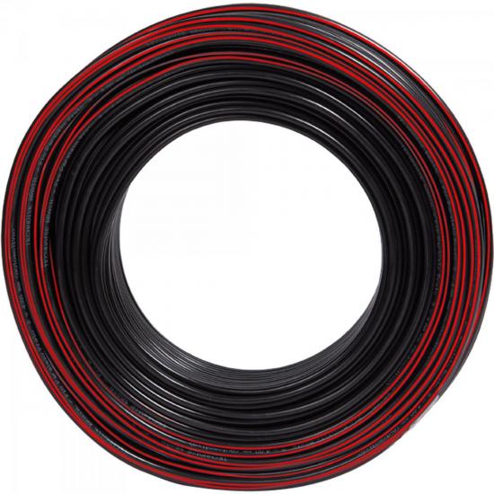 Fio Paralelo 2x4,00mm Nacional Preto TECHNOISE por 0,00 à vista no boleto/pix ou parcele em até 1x sem juros. Compre na loja Mundomax!